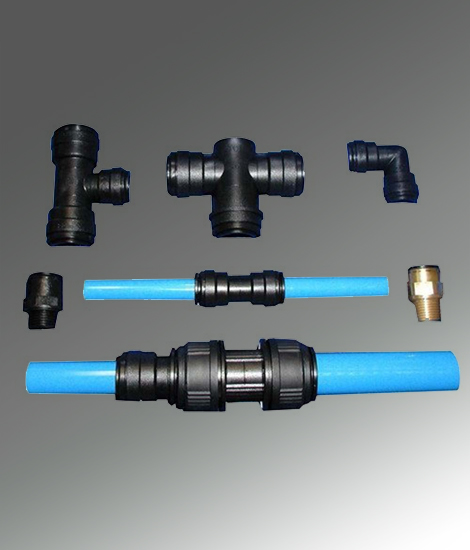 Pneumatic Aluminum Pipes Fittings